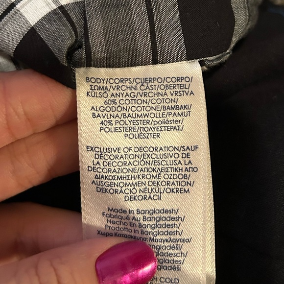 Black & White Plaid Shirt - Picture 8 of 11